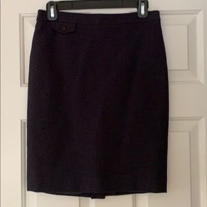 Navy skirt